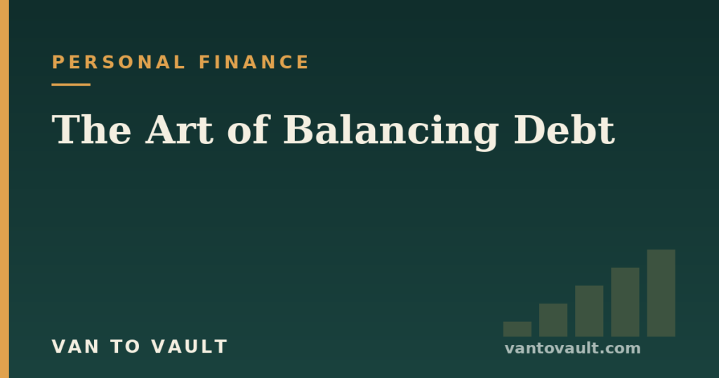 The Art of Balancing Debt — Van to Vault