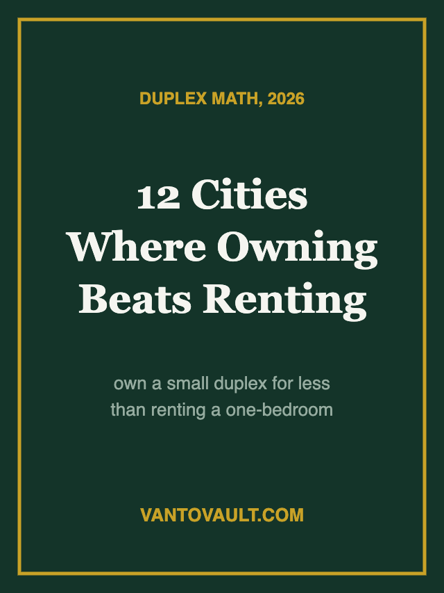 12 Cities Where Owning a Duplex Beats Renting