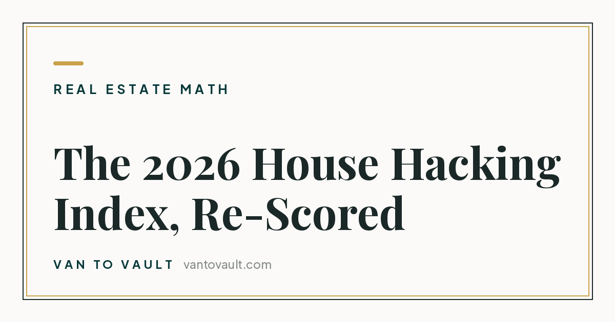 Hiacking House Hacking Index 2026: LoopNet’s Best Cities, Re-Scored
